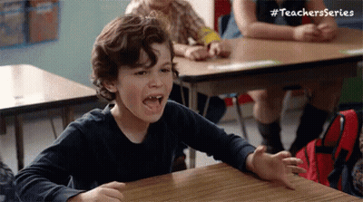 Monster Face Open Mouth Showing Teeth GIF
