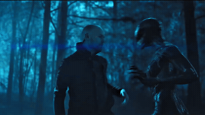 Monster Face With Mouth Wide Open GIF