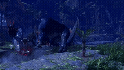 Monster In Jungle GIF