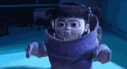 Monster Inc. Boo Roar GIF