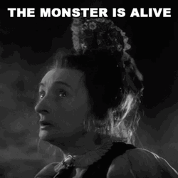 Monster Its Alive Vintage Horror Movie GIF