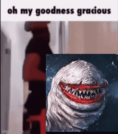 Monster Meme Oh My Goodness Gracious GIF