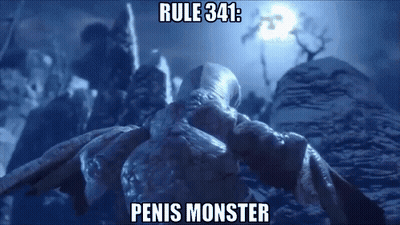 Monster Rule 341 Penis Monster GIF