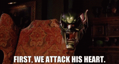 Monster Saying First We Attack His Heart GIF