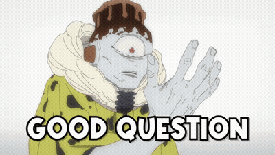 Monster Saying Good Question GIF