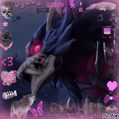 Monster Saying Hottie GIF