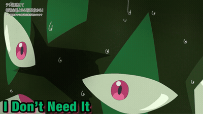 Monster Saying I Don't Need It GIF