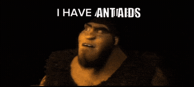 Monster Saying I Have Antiaids GIF