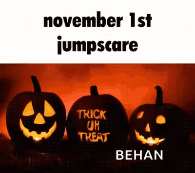 Monster Saying It's Never Too Soon For Halloween GIF