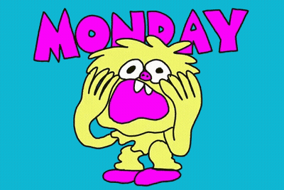 Monster Saying Monday GIF