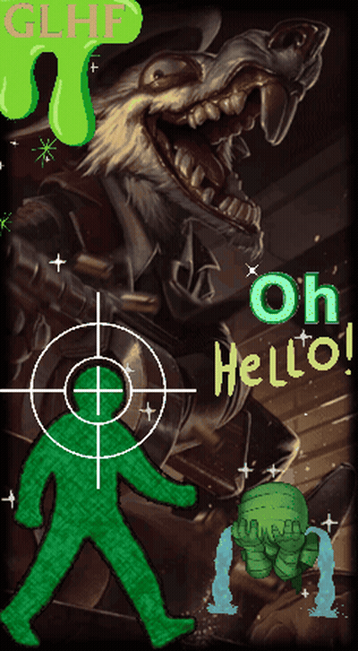 Monster Saying Oh Hello GIF