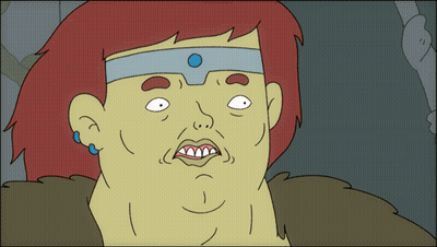Monster Saying What Up Dawg In Red GIF