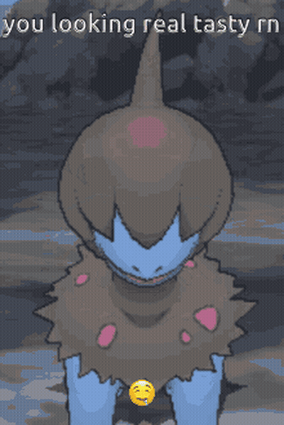 Monster Saying You Looking Real Tasty GIF