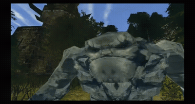 Monster Standing in Field