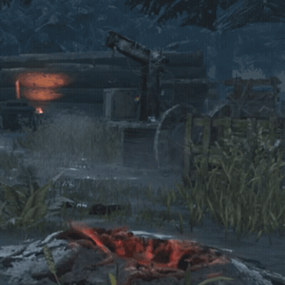 Monster Standing On Rock In Video Game GIF