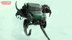 Monster Truck With Tentacles GIF