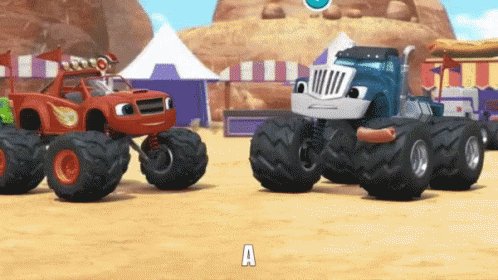 Monster Trucks Blaze And The Monster Machines GIF