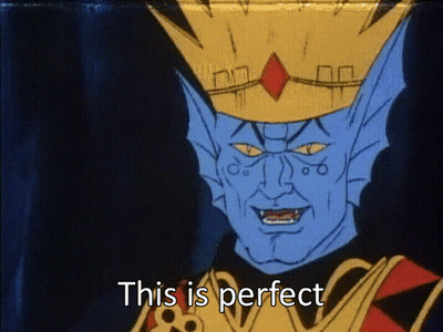 Monster With Crown Saying This Is Perfect GIF