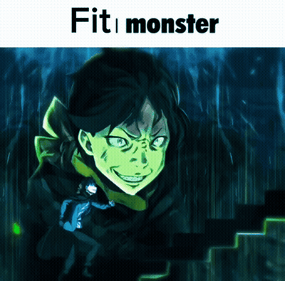 Monster With Fit Monster GIF