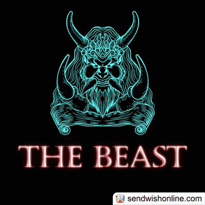 Monster With Horns The Beast GIF