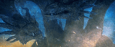 Monster With Many Arms And Large Head GIF