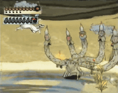 Monster With Many Arms Holding Sign 000000 GIF