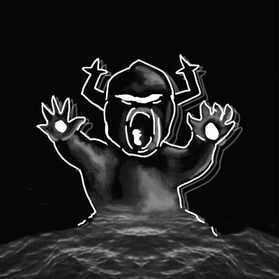 Monster With Mouth Open GIF