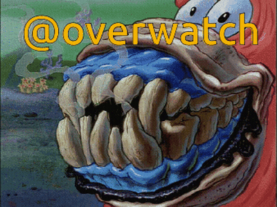 Monster With @Overwatch GIF