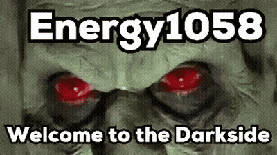 Monster With Red Eyes Energy 1058 Welcome To The Darkside GIF