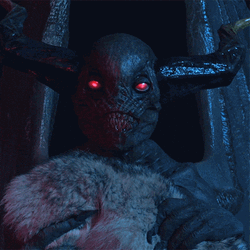 Monster With Red Eyes Evil TV Series GIF
