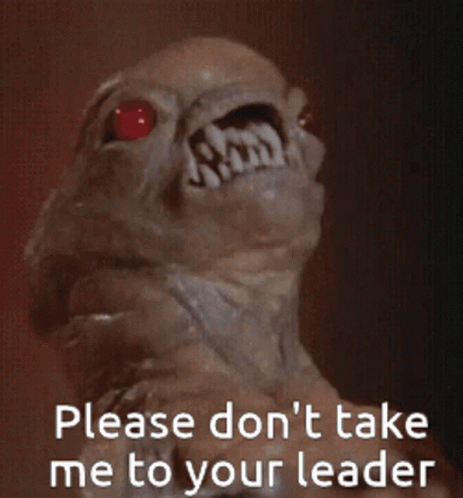 Monster With Red Eyes Please Don't Take Me GIF
