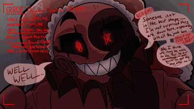 Monster With Red Eyes Saying Well Well GIF