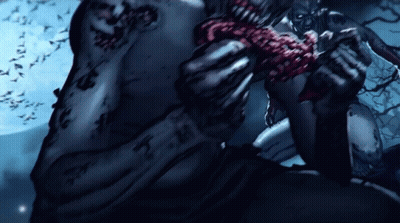 Monster With Rope Around Neck GIF
