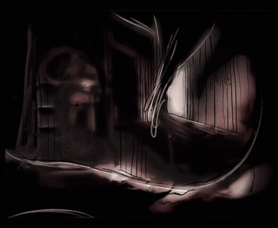 Monster With Very Long Arm GIF