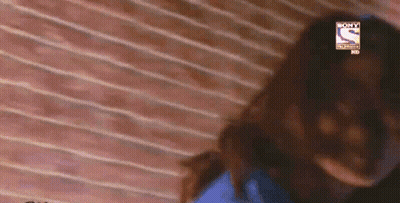 Monsters Inc Character Flying Mouth Open GIF