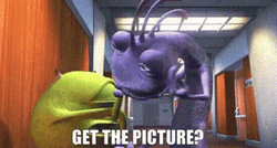 Monsters Inc Character Randall Say Get The Picture GIF