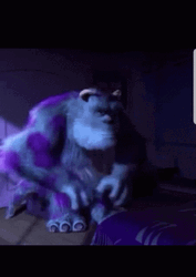 Monsters Inc. Sulley Sullivan Off Reaction