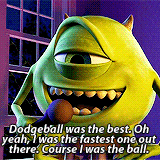 Monsters University Mike Wazowski Best Dodgeball  GIF