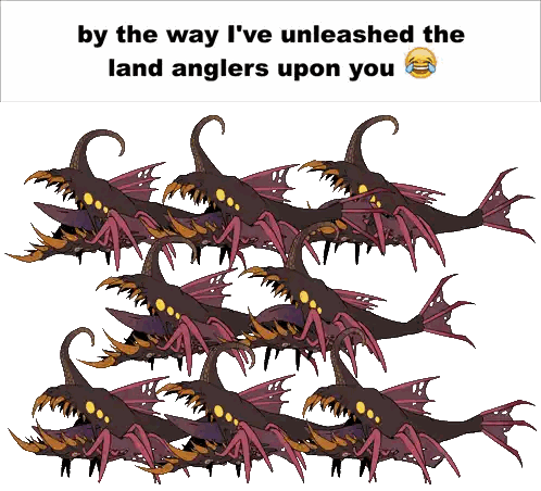 Monsters With Words I Ve Unleashed Land Anglers Sticker