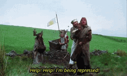 Monty Python Eric Idle Asking For Help GIF