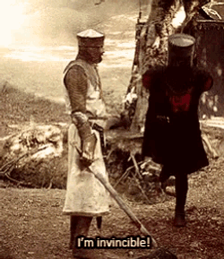 Monty Python Im Invincible GIF