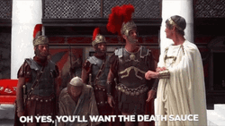 Monty Python Roman Biggus Dickus GIF