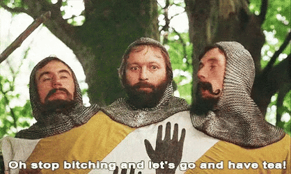 Monty Python Run Away And Have Tea GIF