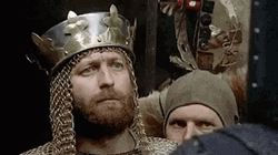 Monty Python Sad King Arthur GIF