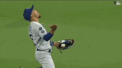 Mookie Betts Chest Pumps Celebration GIF