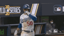 Mookie Betts Flying Kiss Pointing GIF