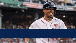 Mookie Betts Hitting Ball Compilation GIF