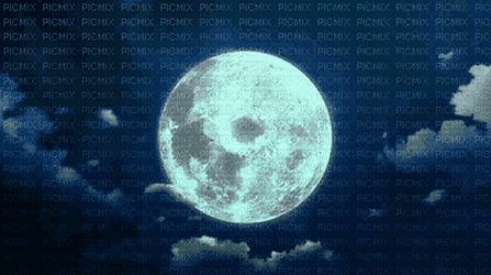Moon Blue GIF