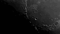 Moon Crater Close Up