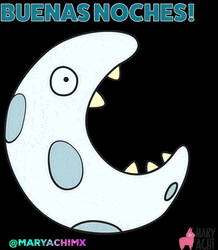 Moon Sleep Well Feliz Noche GIF